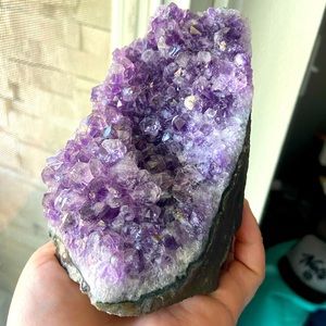 Beautiful amethyst geode